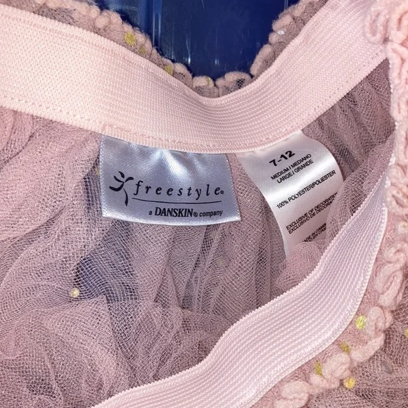 Freestyle Danskin light pink ballet tutu skirt size medium - Picture 2 of 6